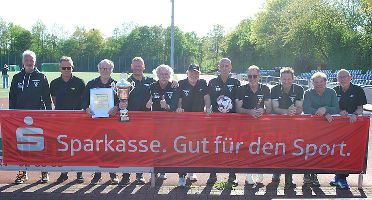 Alemannia Aachen ist Ü-50 Kreismeister