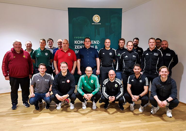 Lehrwarte-Weiterbildung am DFB-Campus in Frankfurt
