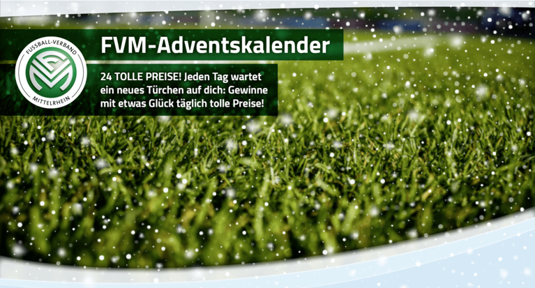 24 Türchen, 24 Geschenke: FVM-Adventskalender ist wieder da